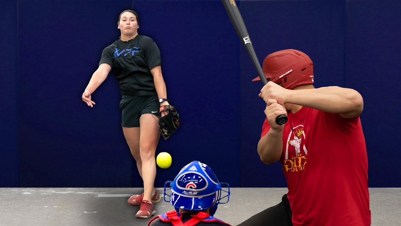 Can We Get A Hit VS A Softball Legend