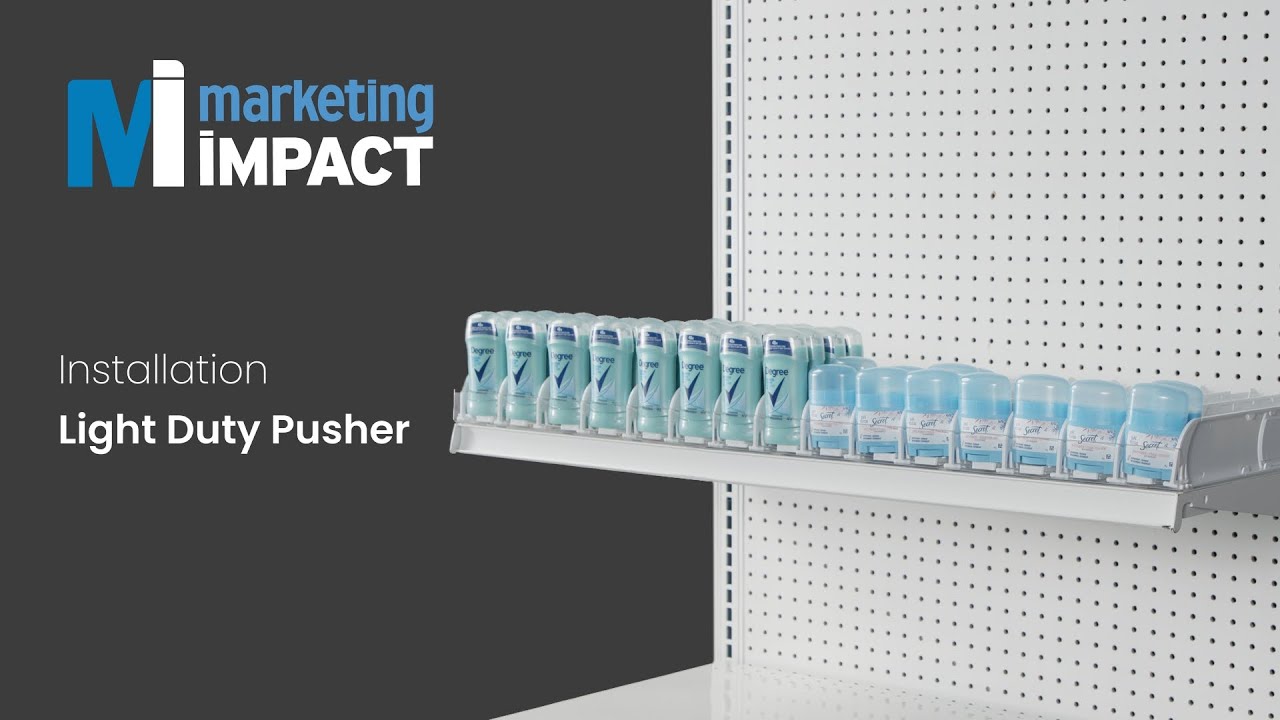 Light Duty Pusher Installation | Marketing Impact Limited
