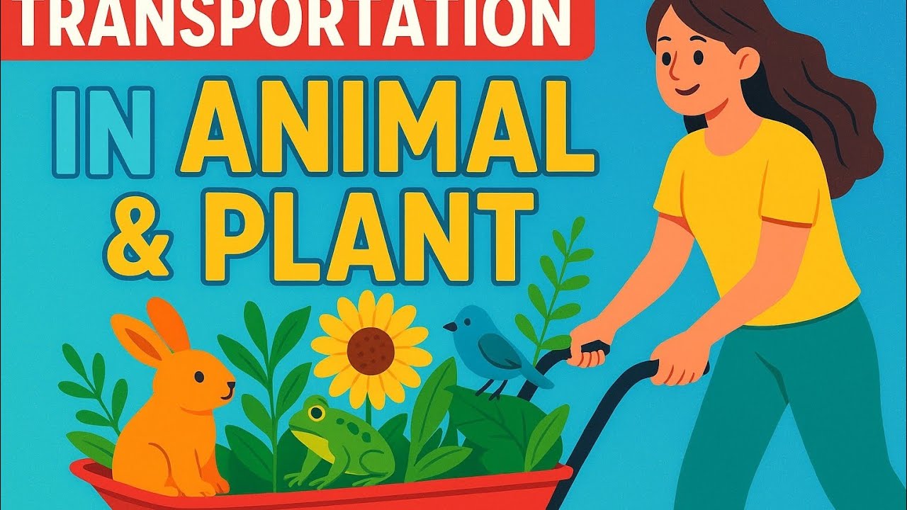 Transportation in Animals & Plants | Easy Explanation with Examples