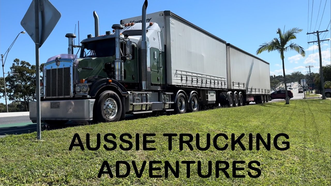 Aussie trucking North Queensland to pick up peanuts