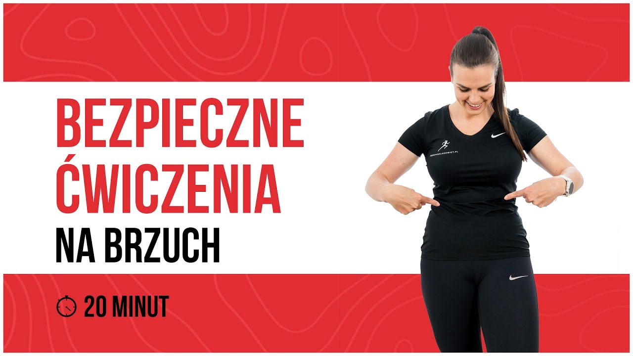 Bezpieczne ćwiczenia na brzuch (dla początkujących) | Trening dla Kobiet