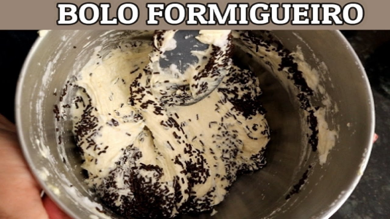 COMO FAÇO MEU BOLO FORMIGUEIRO I BOLO SIMPLES PARA SEU CAFÉ