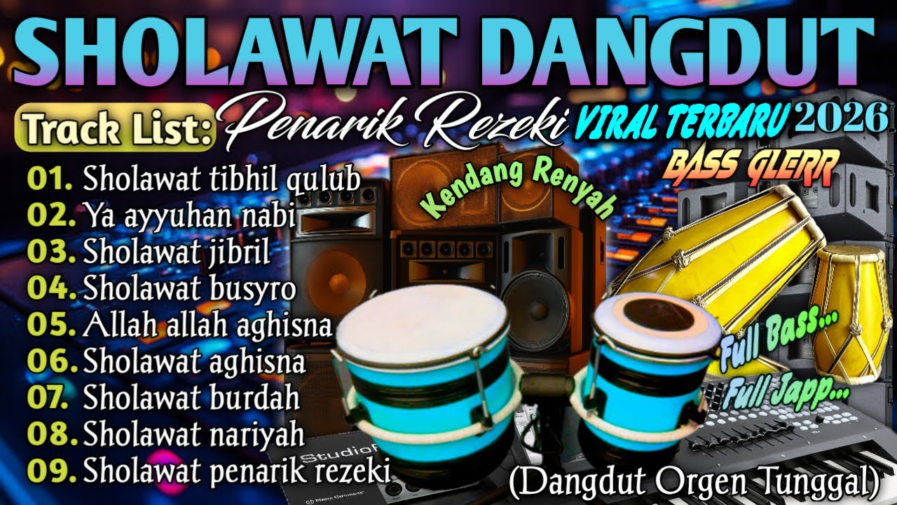 SHOLAWAT NABI TERBARU 2026 | SHOLAWAT PEMIKAT REZEKI PALING MUSTAJAB | SHOLAWAT NARIYAH. JIBRIL