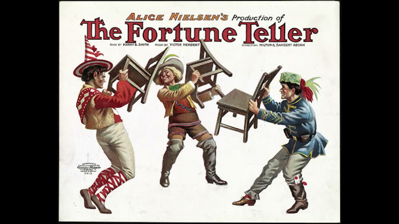 THE FORTUNE TELLER operetta selections (Victor Herbert) 1898   PIANOLA 9728