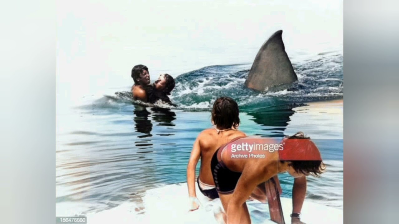 jaws on set photos colorized