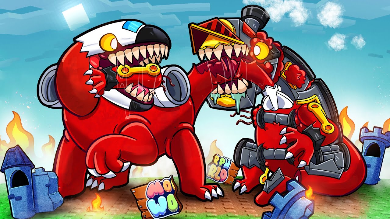 ¡MORPH WORLD - Infected Train vs Infected Sky! (¿Quién ganaría?)