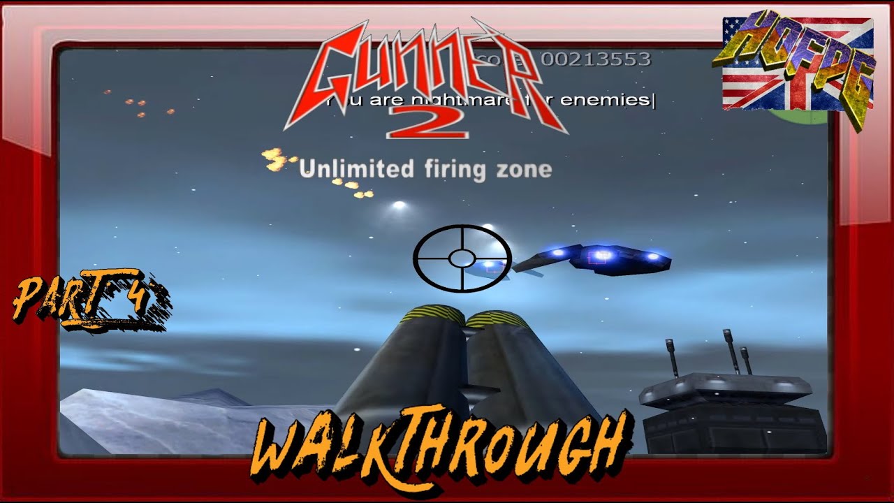 Gunner 2 - Unlimited Firing Zone WALKTHROUGH (2002) PC (Part 4/4)  FPS WWII 360 degree Shooter