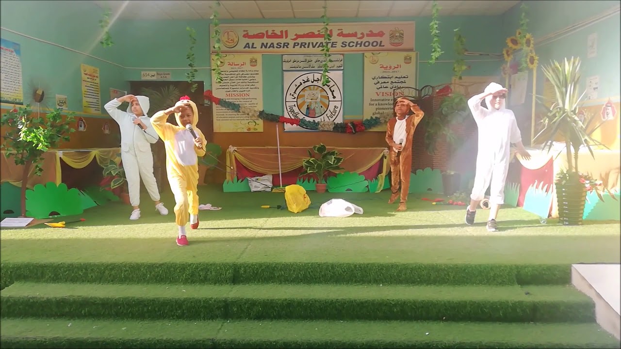 مسرحية عن البيئة المستدامة لمدرسة النصر الخاصة للعام 2019-2020