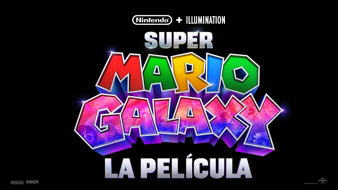 SUPER MARIO GALAXY LA PELÍCULA | Anuncio del Título Oficial