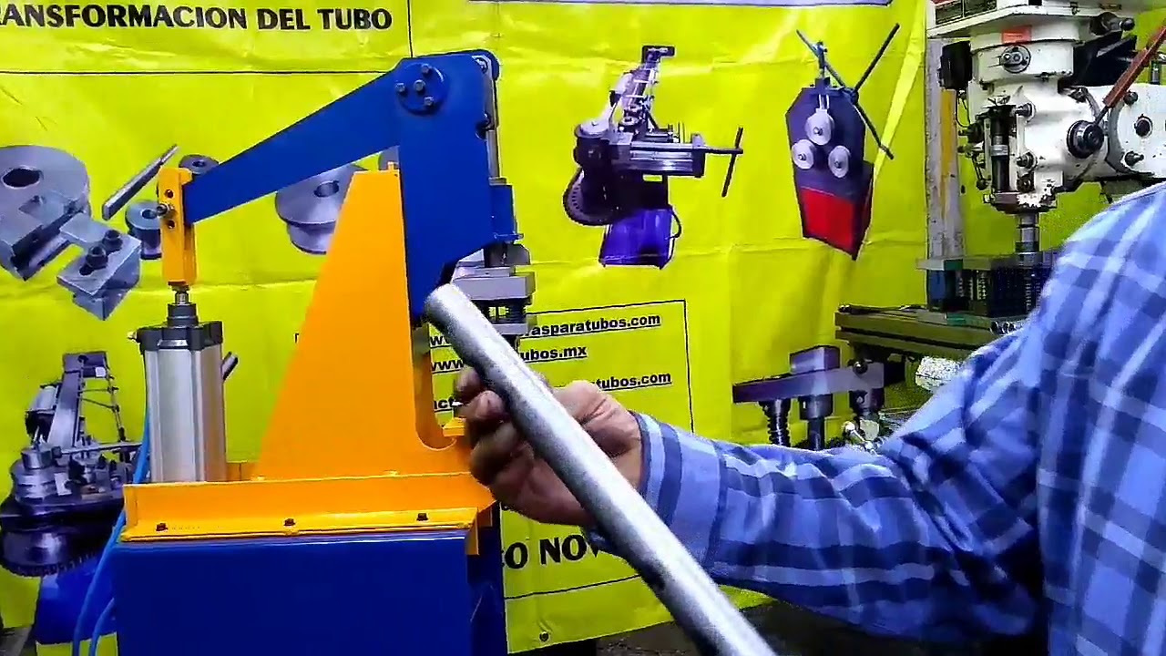 MANUAL DE OPERACION DE UNA PUNZONADORA NEUMÁTICA PARA PROCESAR TUBOS, Y TUBULARES