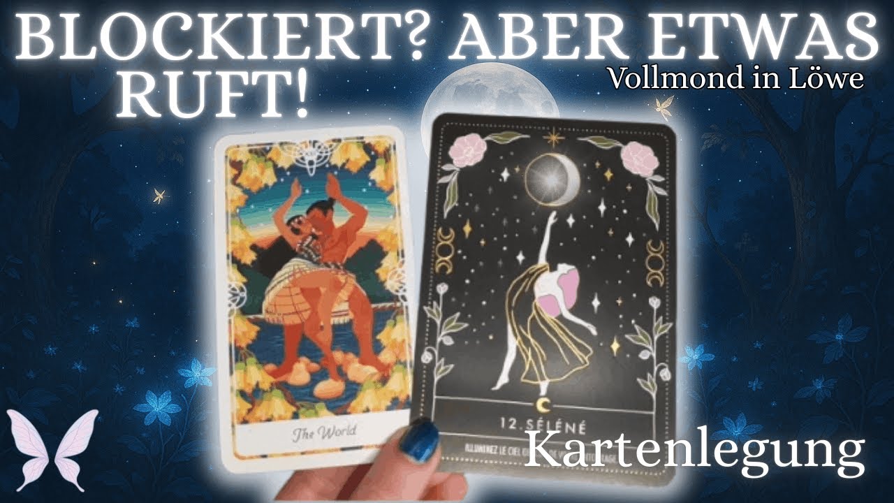 Vollmond in Löwe🌕♌ | Loslassen für die Suche nach Freiheit✨🦁 | Tarot, Kartenlegung, Orakel