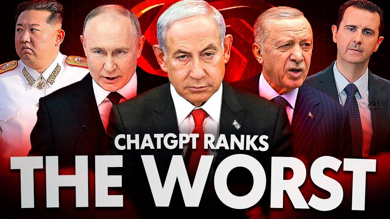 I Let AI Rank the 10 WORST World Leaders. And You Won&rsquo;t Believe How Bad They Are!