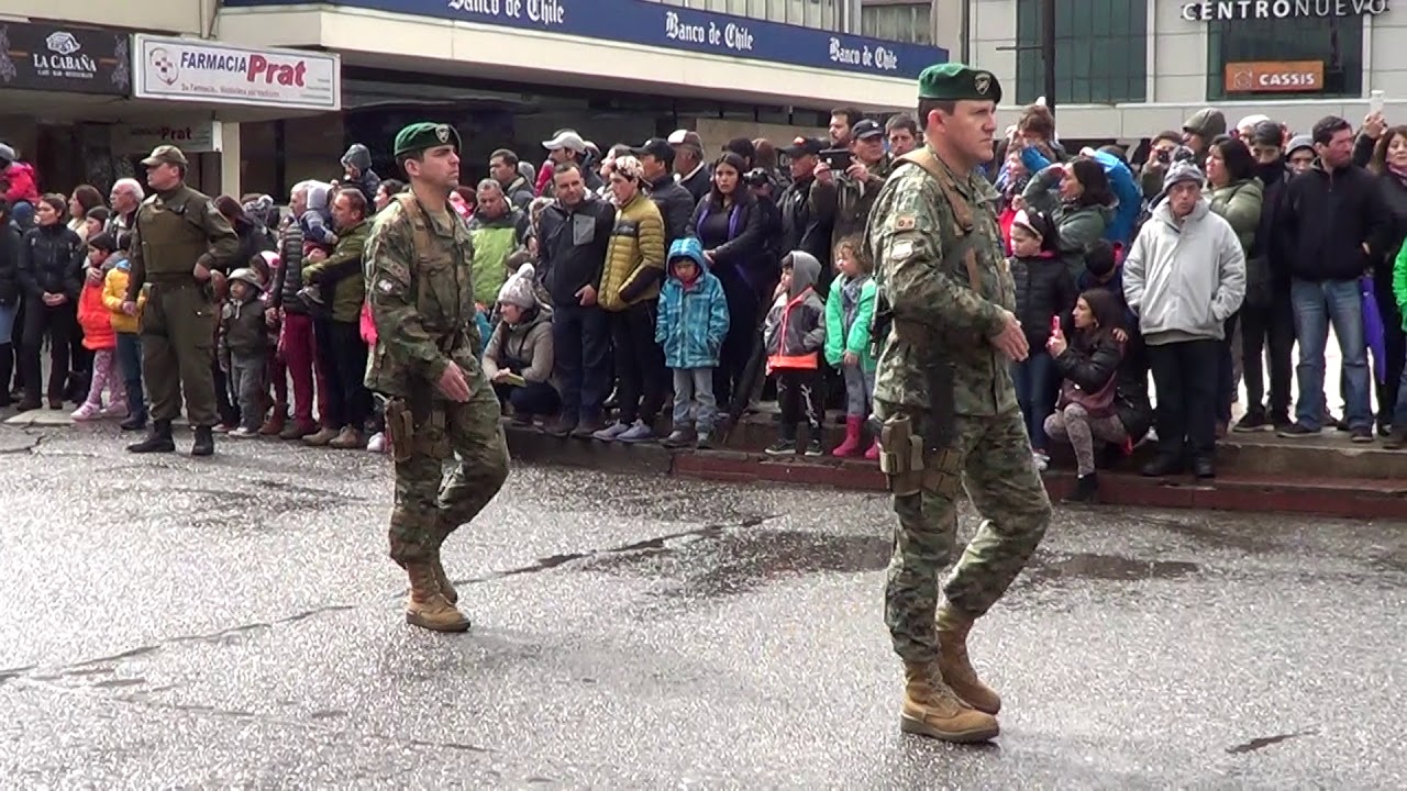 Parada Militar 2018, Valdivia, Región de Los Ríos