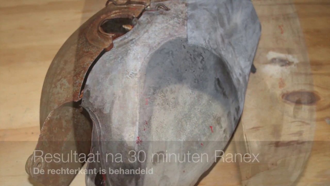 Branstoftank roest verwijderen - eenvoudig en effectief met Ranex