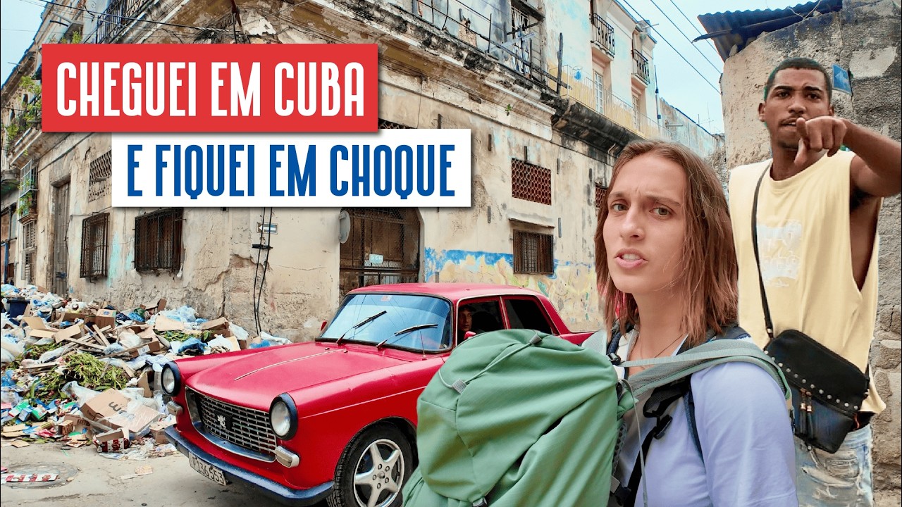 COMO É VIAJAR EM CUBA? Nossas primeiras impressões