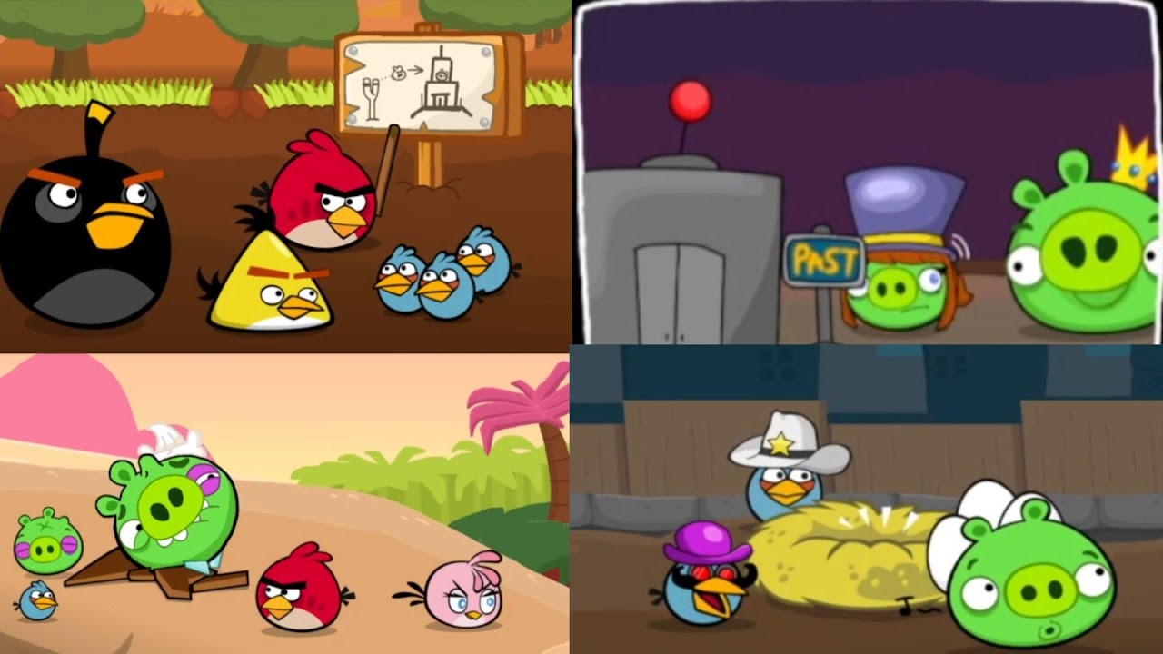 Angry Birds Project R (2.3.1) all cutscenes