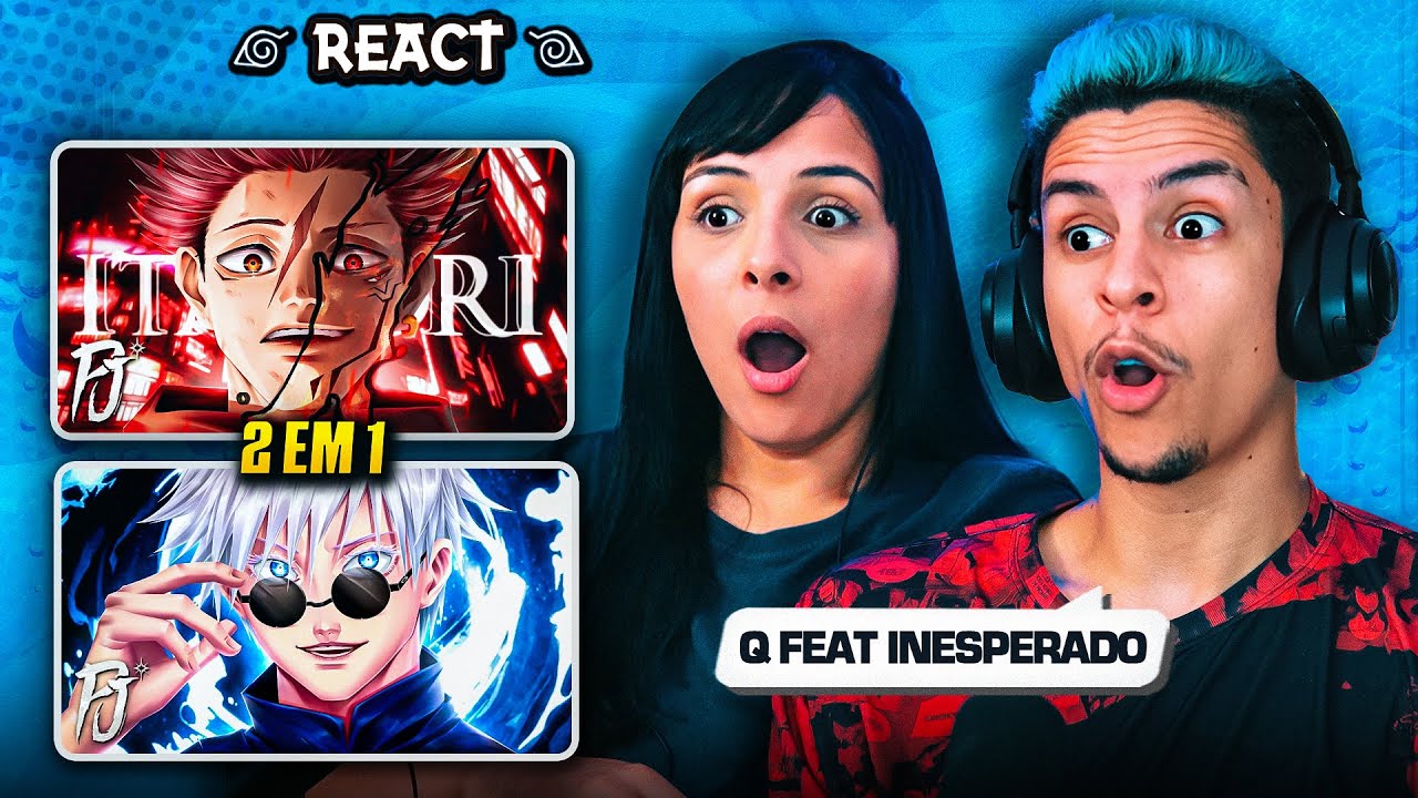 2 EM 1 PEJOTA: Itadori Trap + Satoru Gojo Trap II (Jujutsu Kaisen) | [Casal Jounin React] 🔥