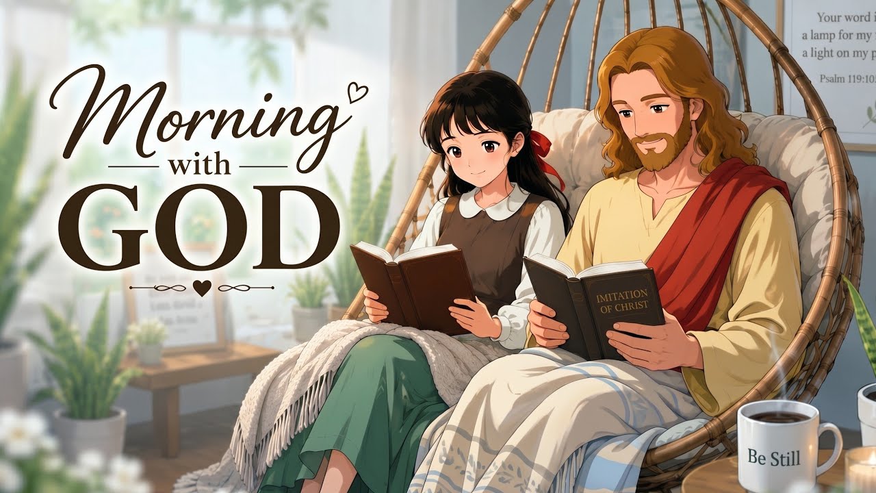 Morning with GOD ☕| 1 Hour Christian Jazz & Psalms for Focus & Quiet Time