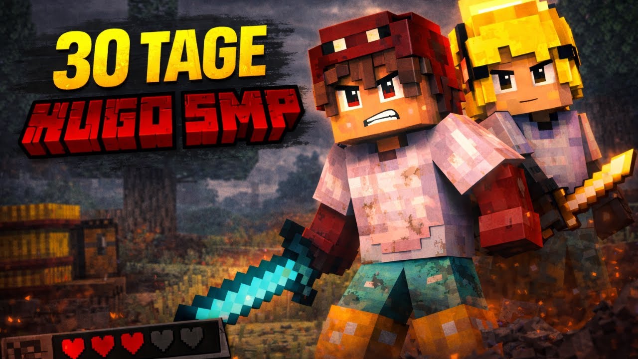 Schaffe ich es 30 TAGE auf dem HUGO SMP zu überleben?!?!