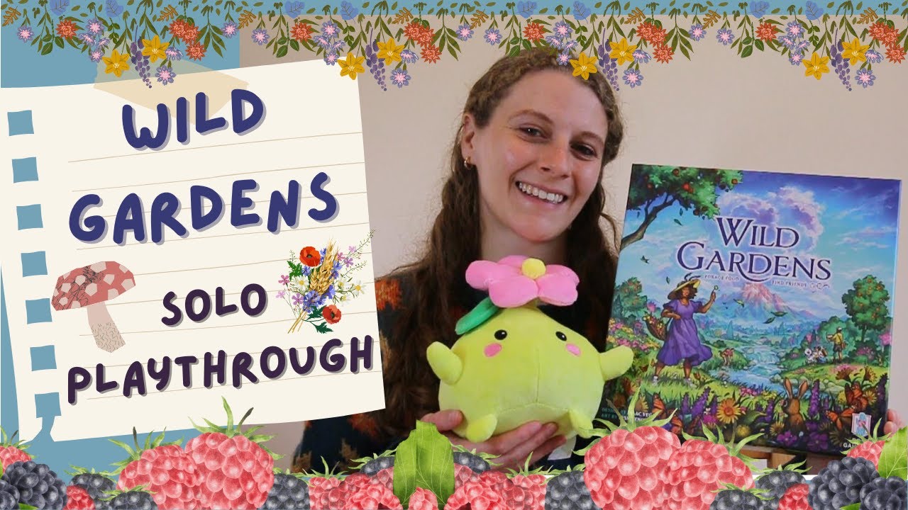 Wild Gardens | Solo playthrough and review! (Scenario 7)
