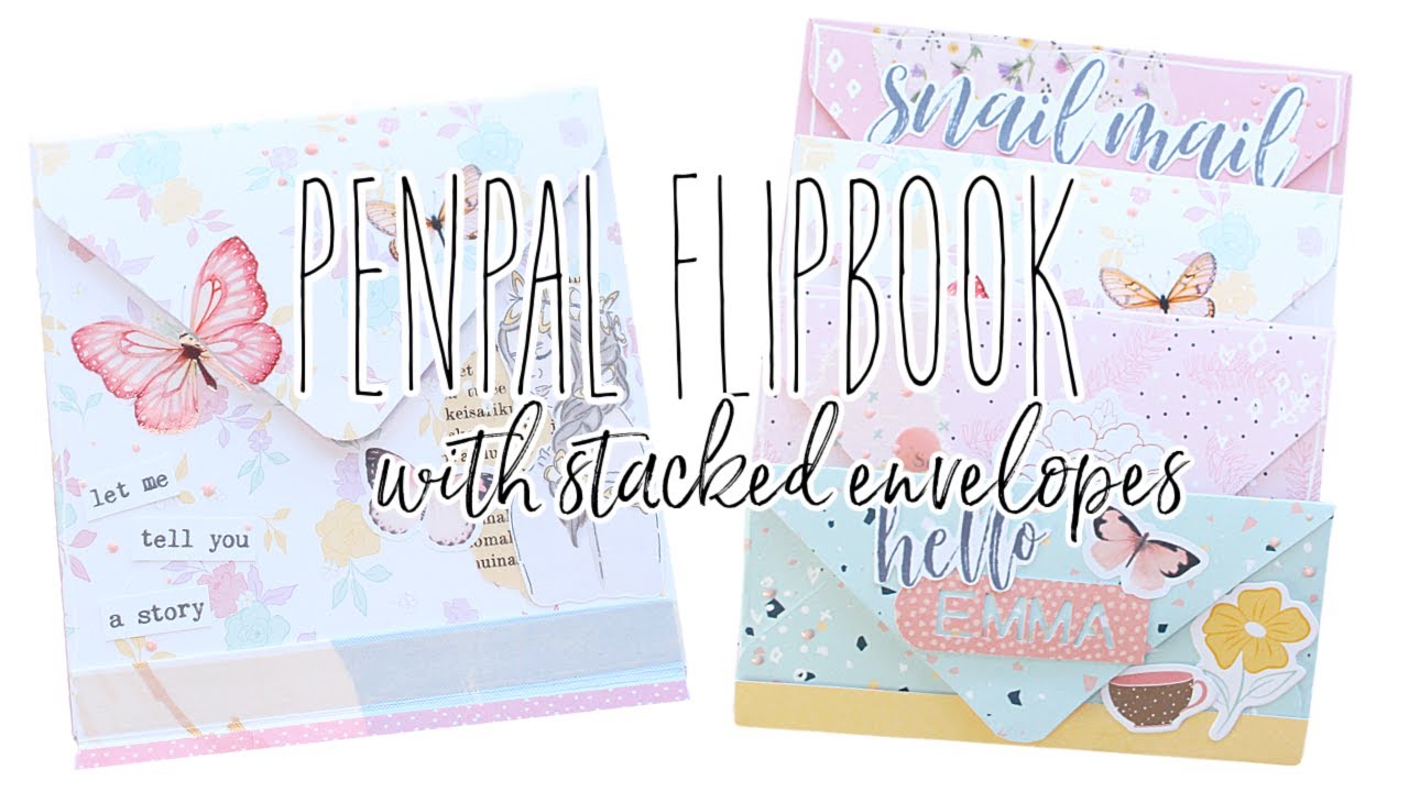 Penpal Flipbook Tutorial ♥️ | Snail Mail Ideas