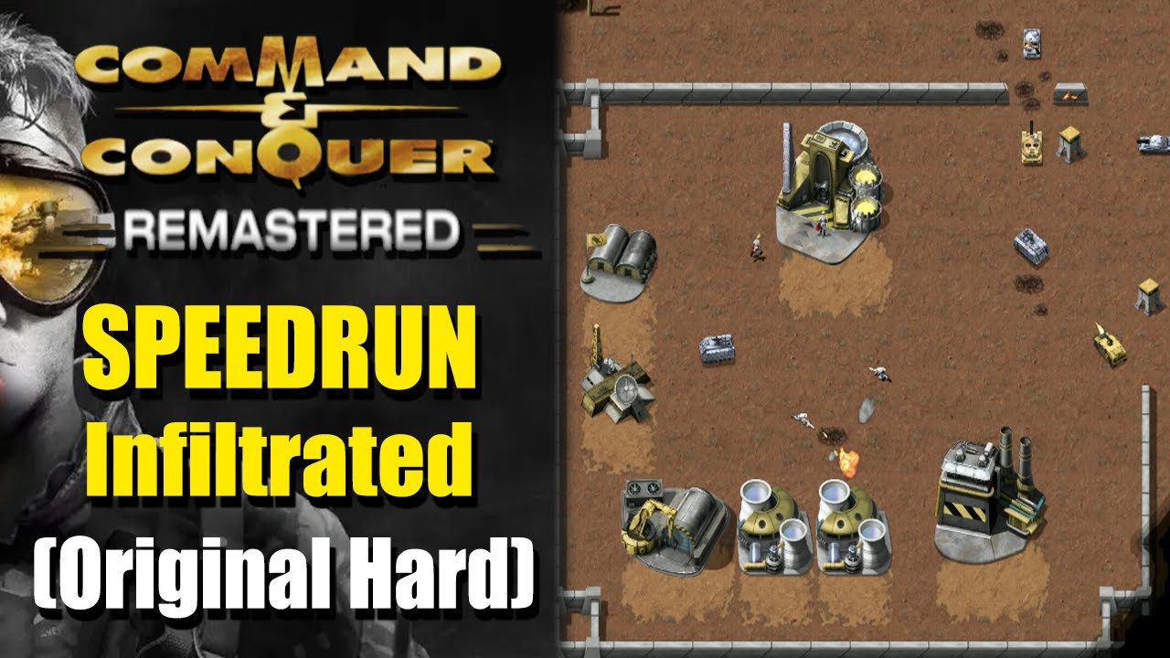 SPEEDRUN: Infiltrated (Original Hard) - Command and Conquer Remastered, Covert Operations