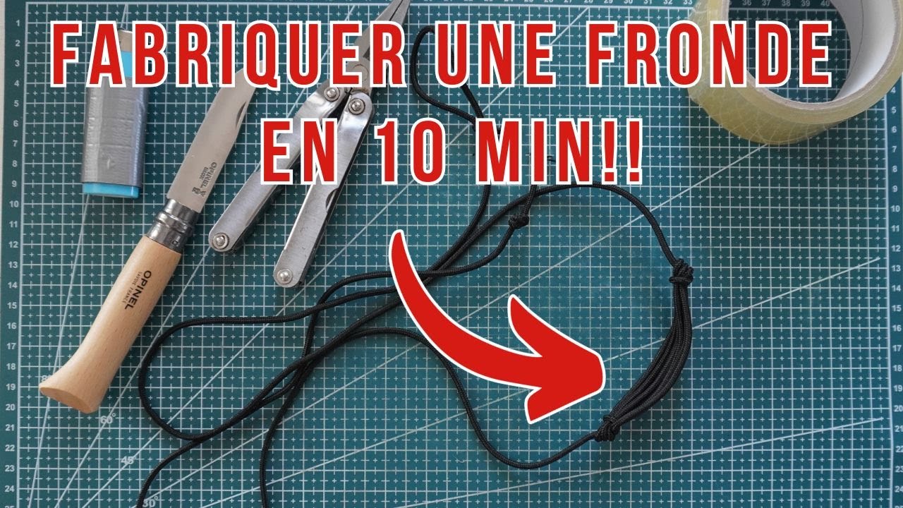 Comment Fabriquer une Fronde de Survie (en moins de 10 minutes!!)