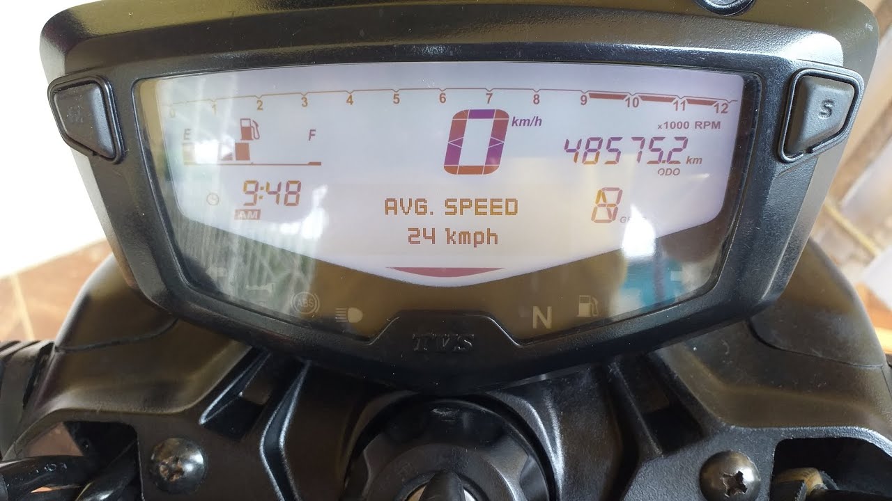 Como quitar la llave de servicio en el tablero de la moto apache 160 4V