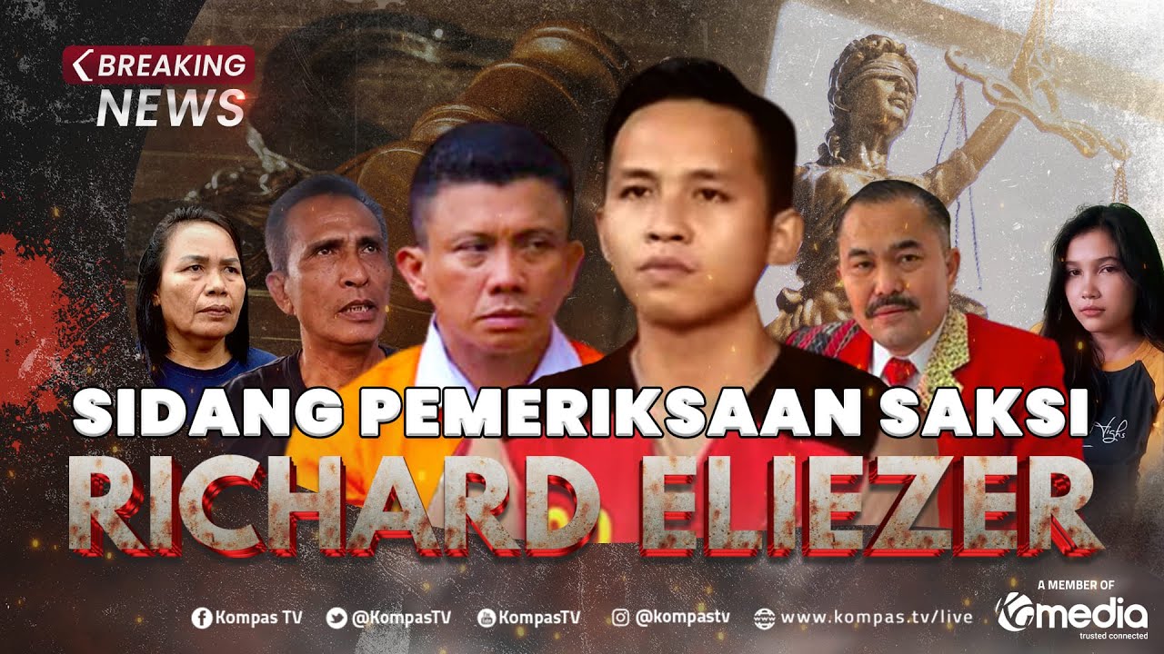 BREAKING NEWS - Sidang Kasus Sambo, Eliezer Hadapi Pemeriksaan 12 Saksi [Pembunuhan Brigadir J]