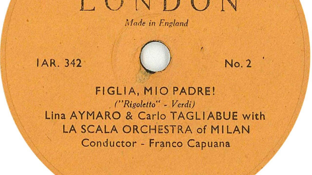 Carlo Tagliabue, Lina Aimaro - DUETTO DAL RIGOLETTO