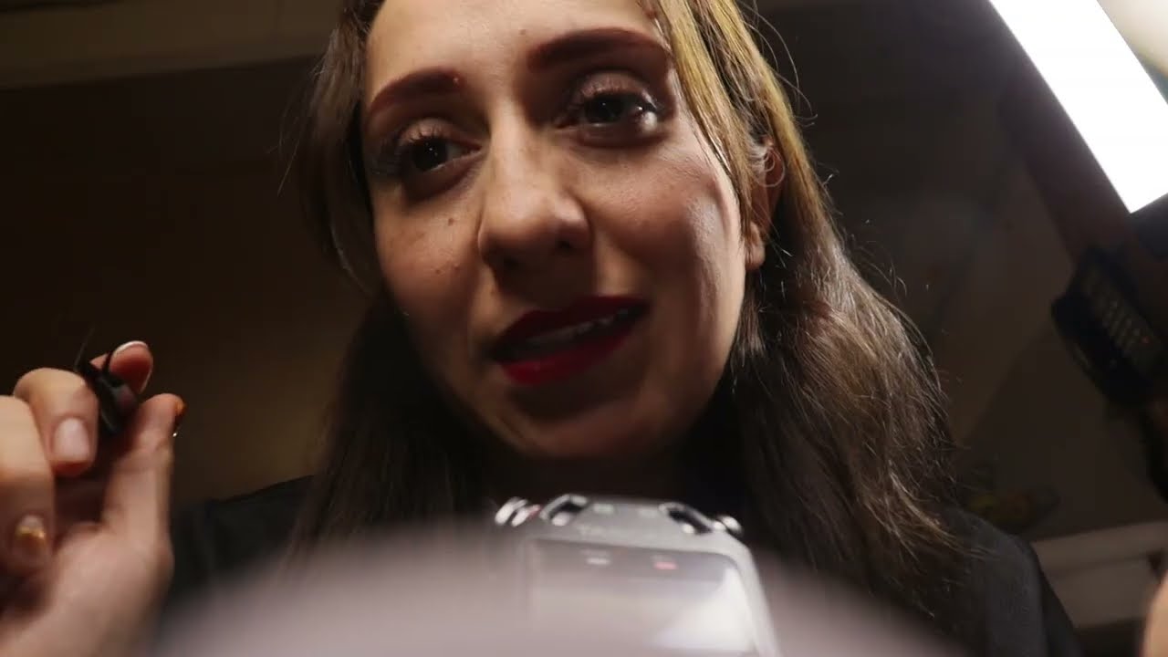 ASMR 👁️EL PEOR LUGAR DE PESTAÑAS ROLEPLAY 👁️ #asmr