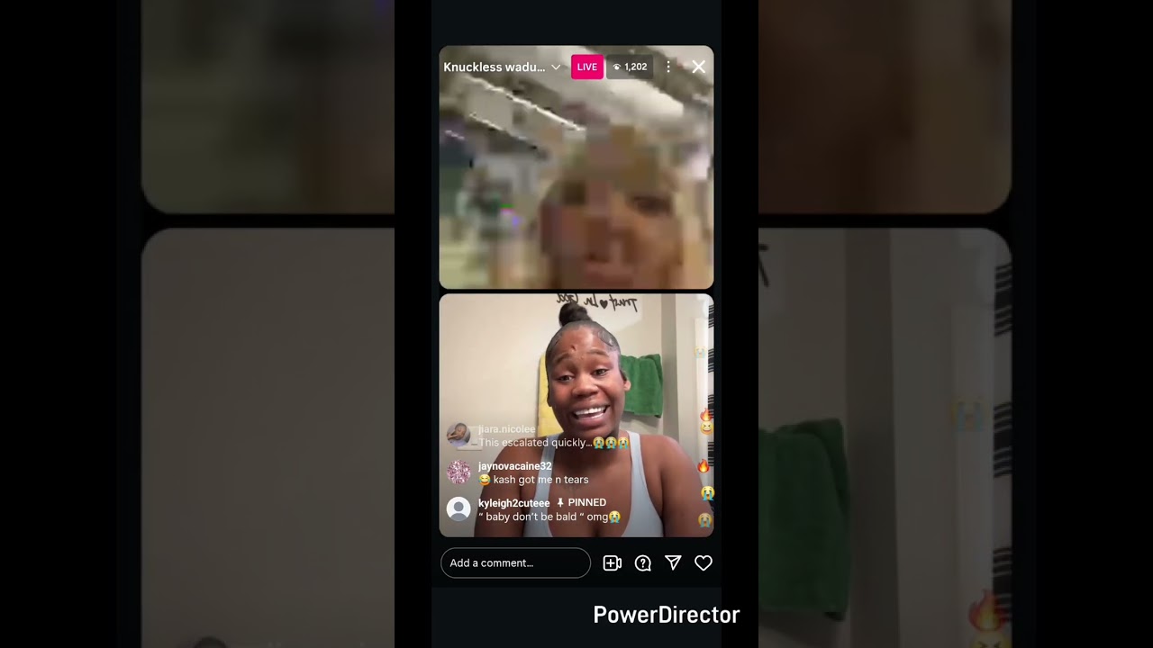 *Must Watch*  Kash and Zaniyah, it's just too much😂😂 (Bree in the live comments )