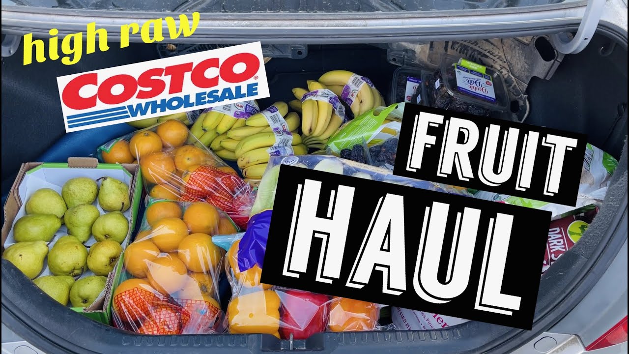 Costco Grocery Haul 🍊🍐🥬 | ✨FRUIT HAUL✨ | What’s In My Kitchen? High Raw Vegan w/ Hirawnick 🙌🏻🌱
