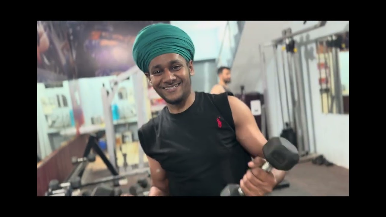 Gym ਦਾ ਪੂਰਾ workout 🏋️ 😝😝