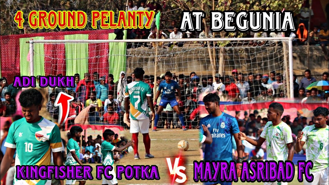 Kingfisher Fc potka 🆚mayar asribad fc 4th ground pelanty At begunia balasore@TTJSVLOG  