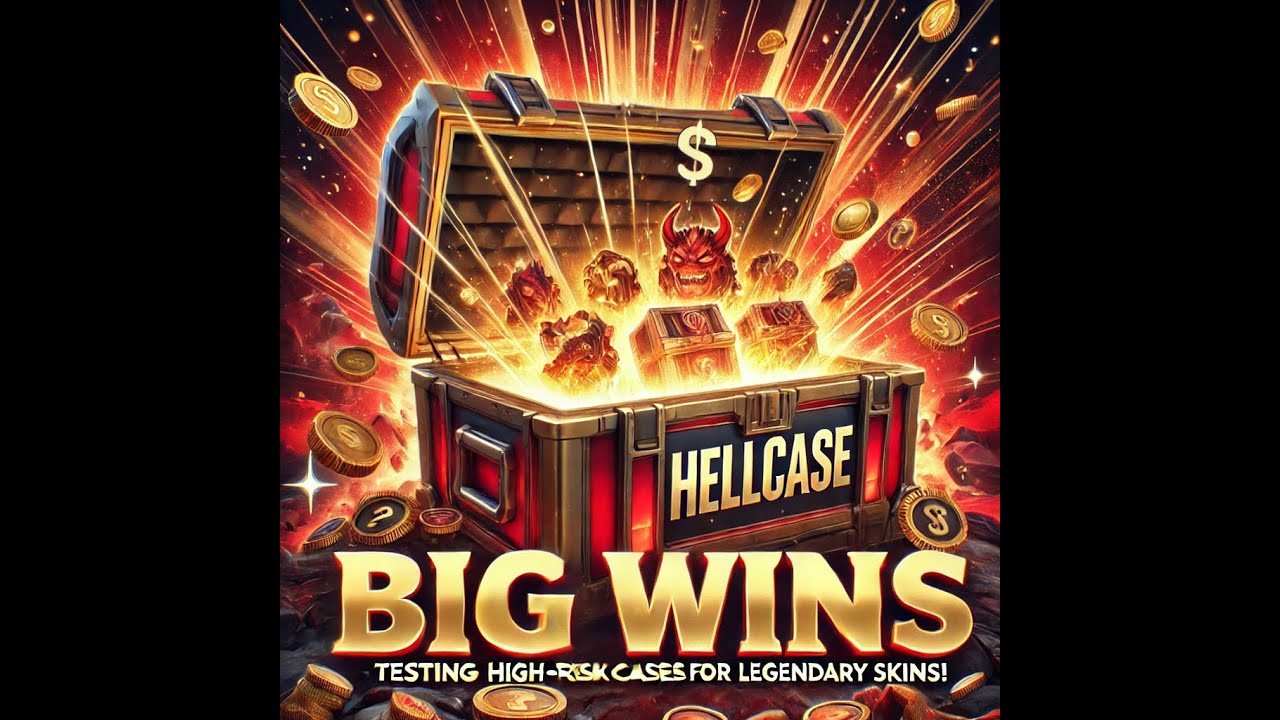 Big Wins on Hellcase! Testing High-Risk Cases for Legendary Skins! - Join the Giveaway Below