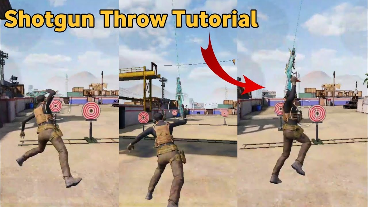 Shotgun Throw Tutorial Easy Step season 4 codm
