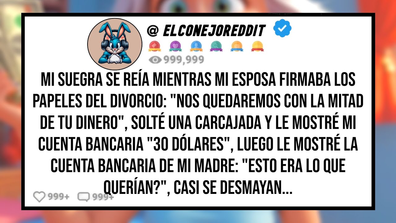 Mi SUEGRA se Reía Mientras Mi ESPOSA Firmaba el Divorcio: 