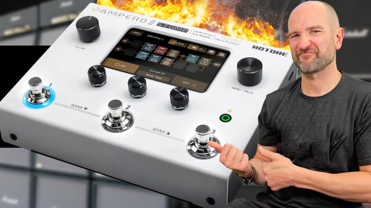 Hotone Ampero II STOMP – First Impressions & Preset Demo!