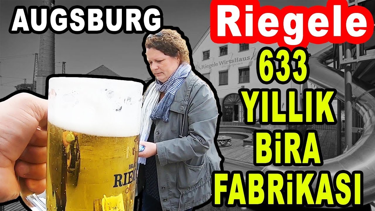 ALMANYA'da 633 YILLIK BiRA FABRiKASI ( RiEGELE) fabrika turu,yeme icme