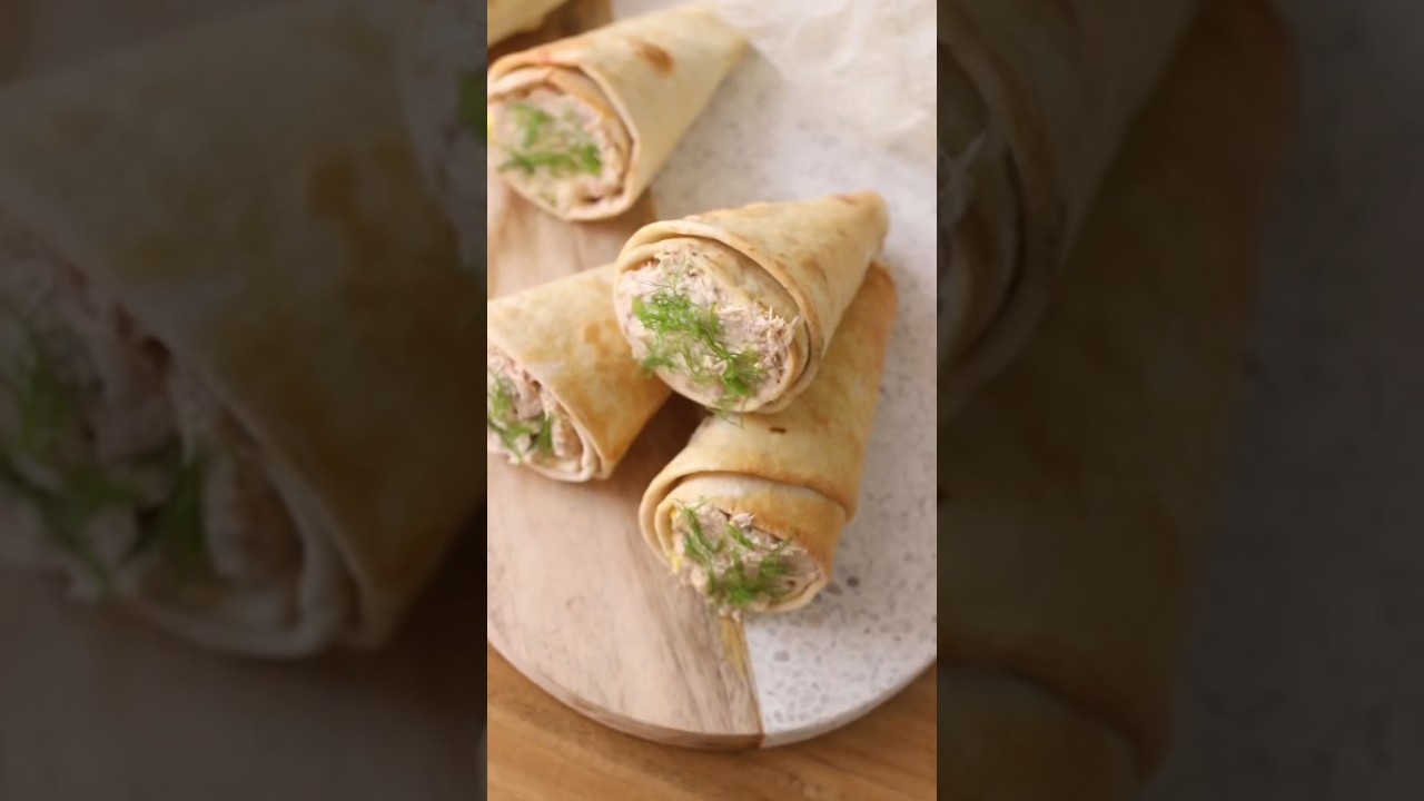 CONI di PIADINA ripieni ⭐️ un antipasto facilissimo 🎄🎅🏻