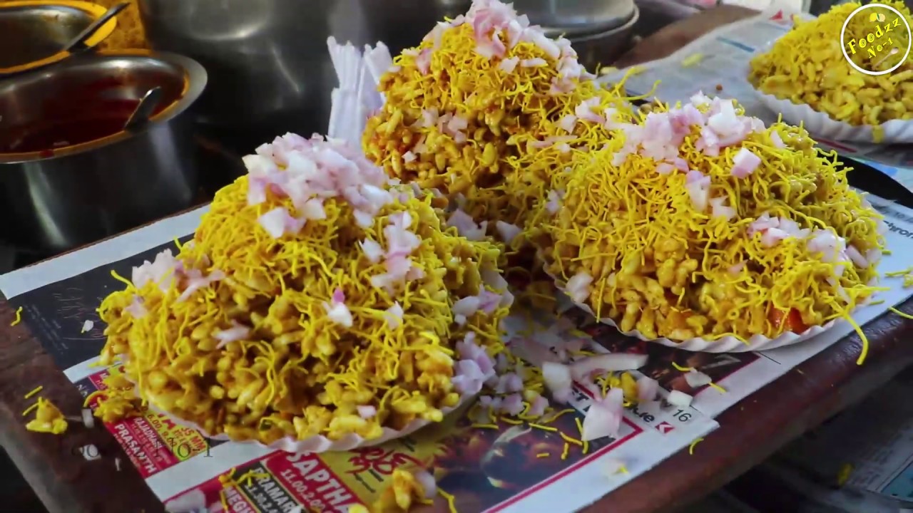 Bhel puri- भेल पूरी - indian street food \\ how to make bhel puri