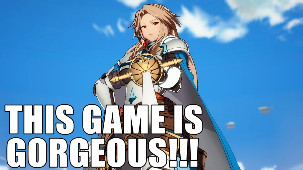 Granblue Fantasy Versus is SO BEAUTIFUL and SO FUN!!! Closed Beta Matches
