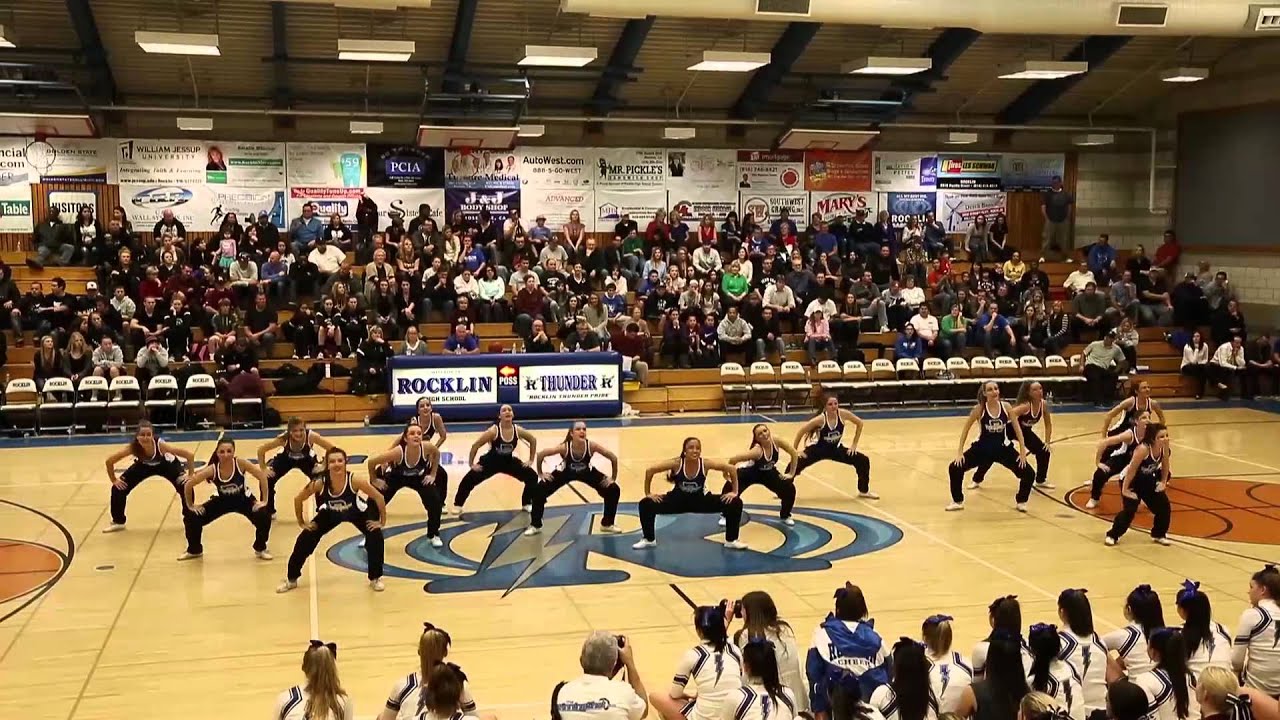 Rocklin High School Dance Team Varsity Hip Hop V2 2/7/14