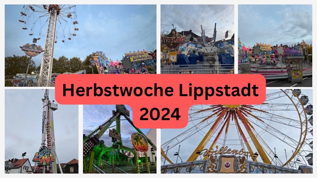 Herbstwoche Lippstadt 2024 - 1 Tag vor Eröffnung! - Aufbau Rundgang (Video) 4K