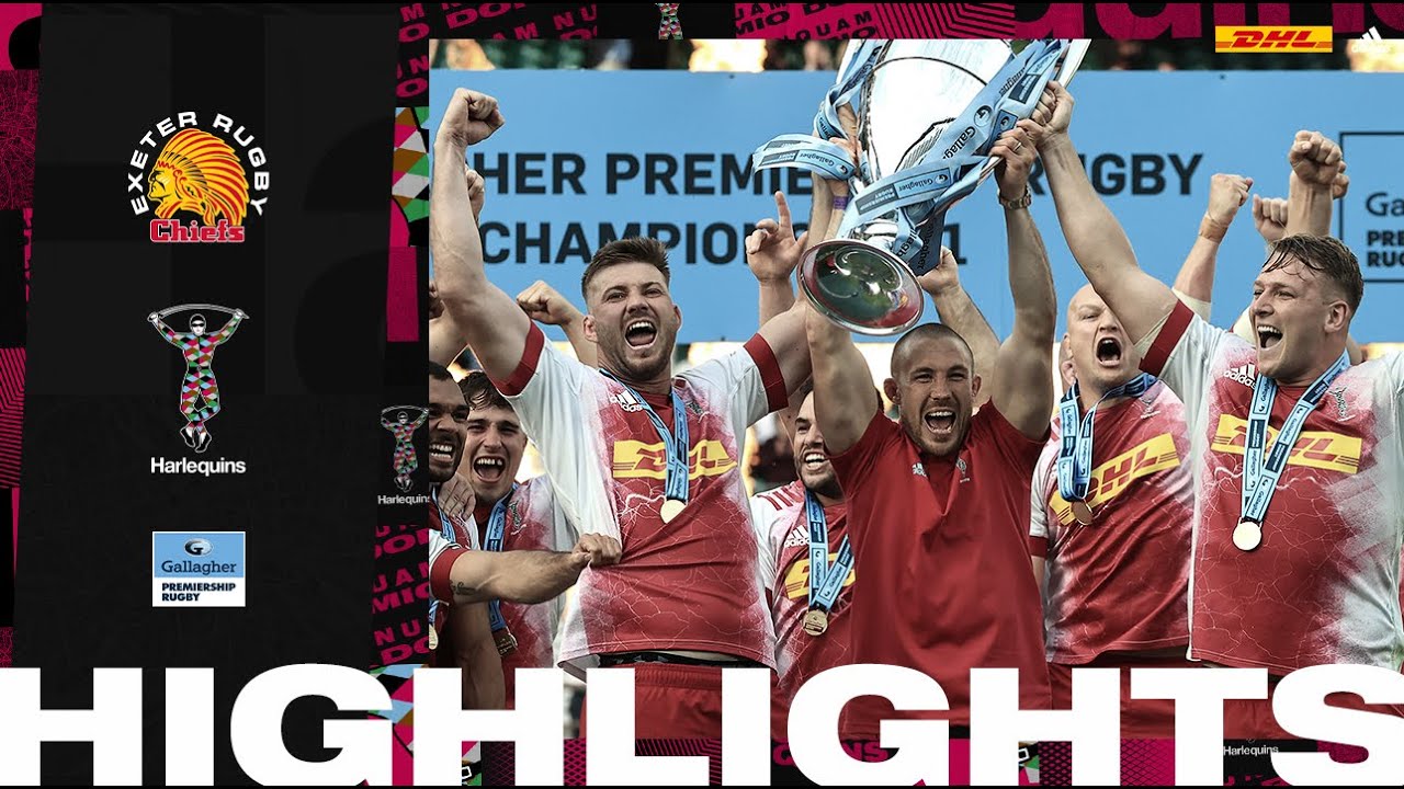 Premiership Final Highlights - Harlequins beat Exeter in Twickenham thriller