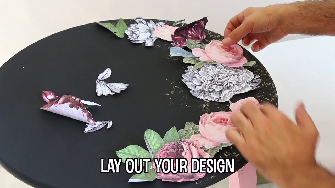 How to paint a DIY Table into a Victorian Gothic Table | DecoArt®