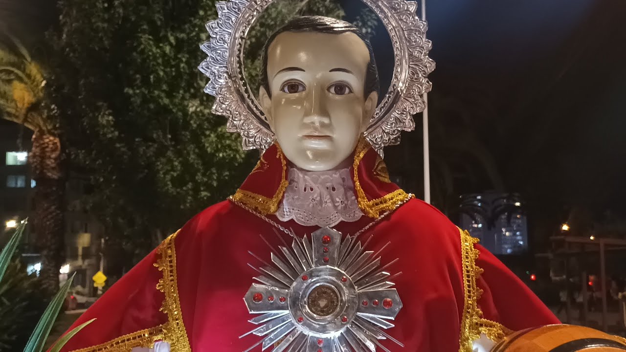 Conmemoración || 11 años de la llegada de la imagen de San Lorenzo a Antofagasta. ❤️💛🌿🕯️