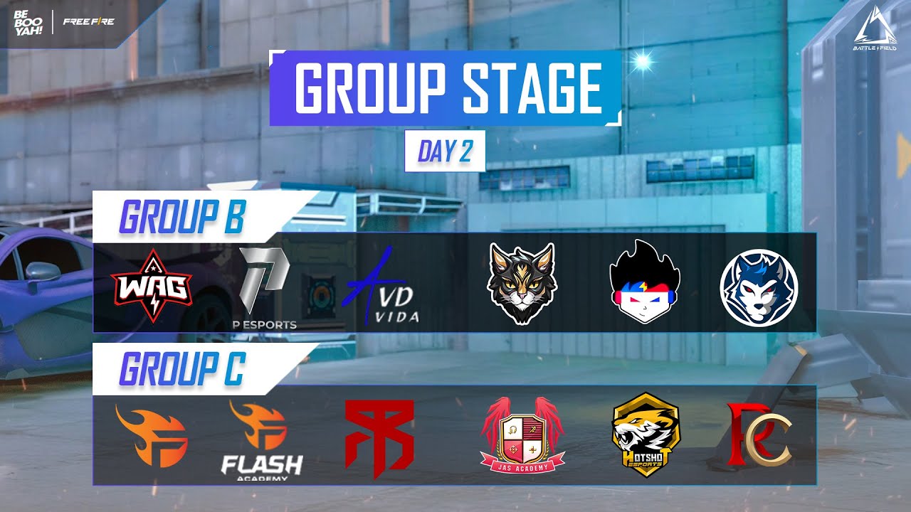[LIVE] GROUP STAGE - DAY 2 | B vs C | VN-SA-SEA Battlefield SS2 | Be Booyah!