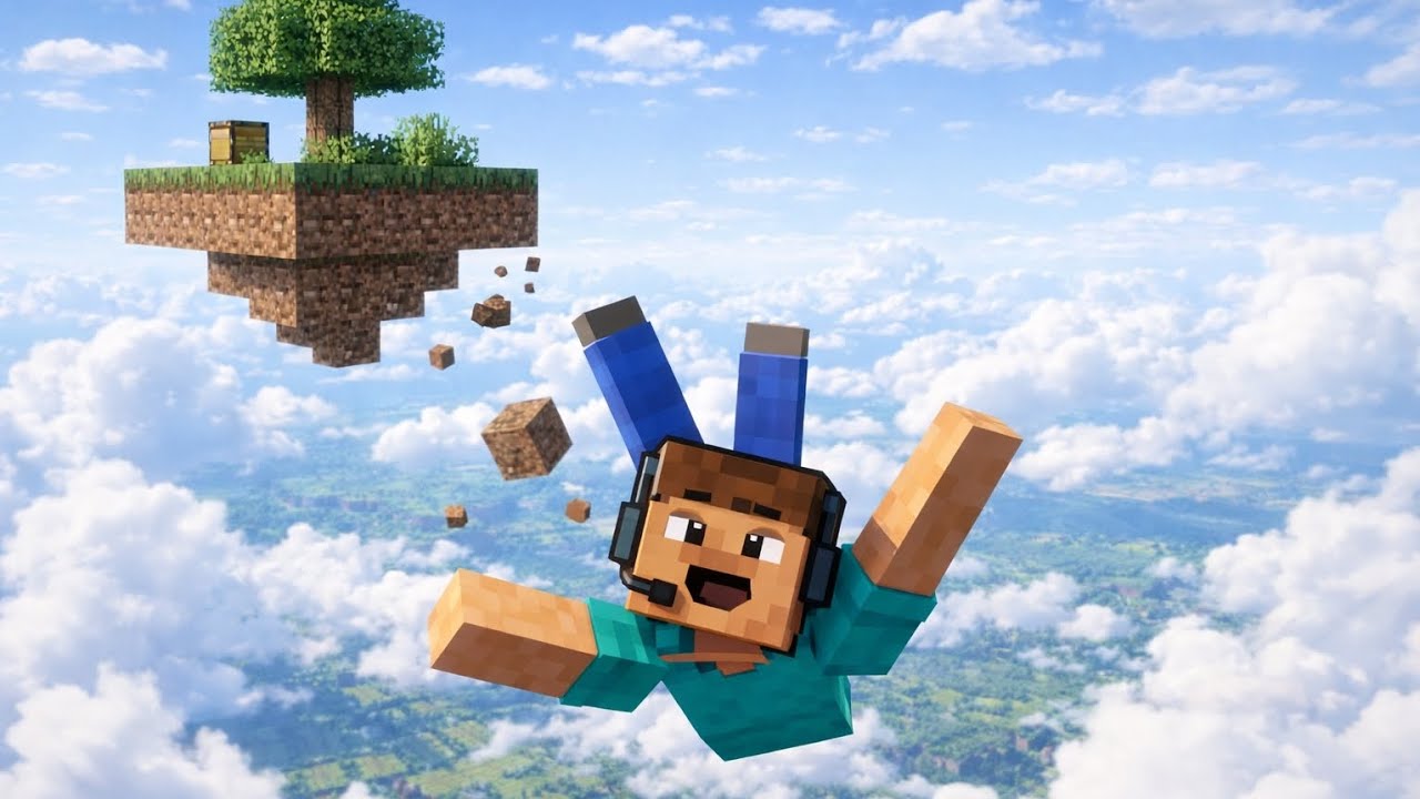 Skyblock 3 частина Я навернувся